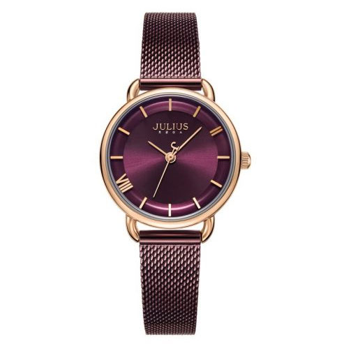 Đồng hồ nữ Julius JA-1268 Hàn Quốc dây thép không gỉ
