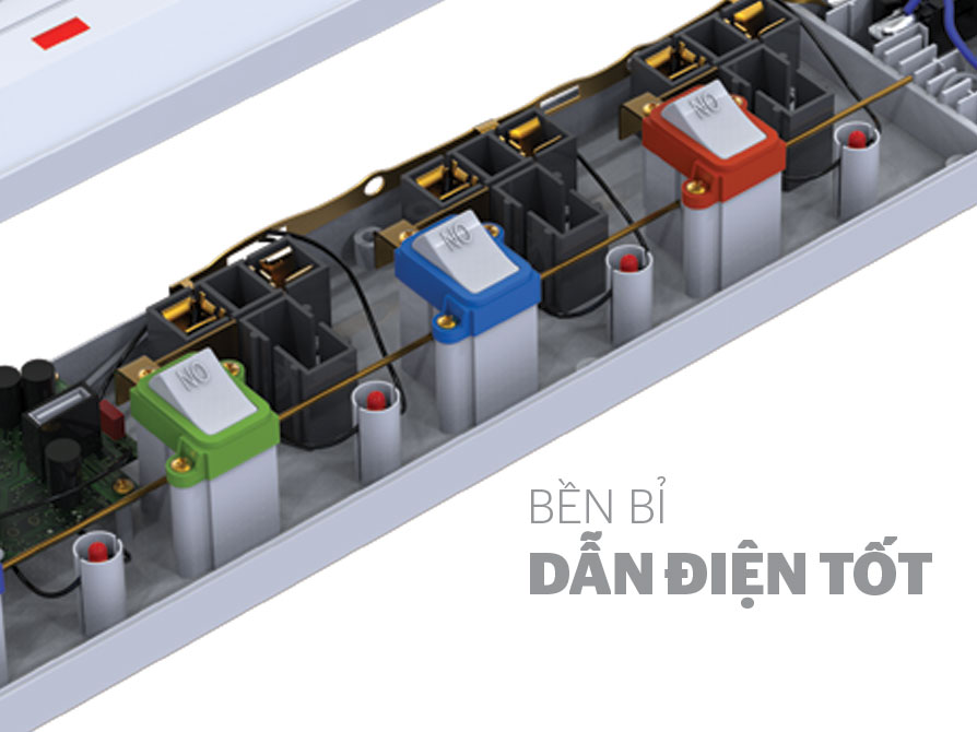 Ổ cắm điện Apex APE OC2-3RU