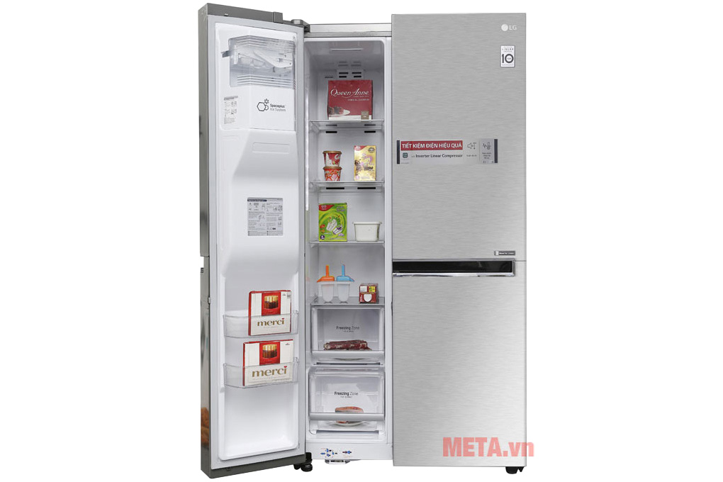 Tủ lạnh LG Inverter GR-D247JS 601 lít