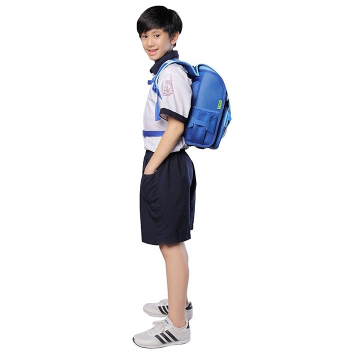 Balo chống gù Japanese Style-Samurai B-12-110 - Xanh