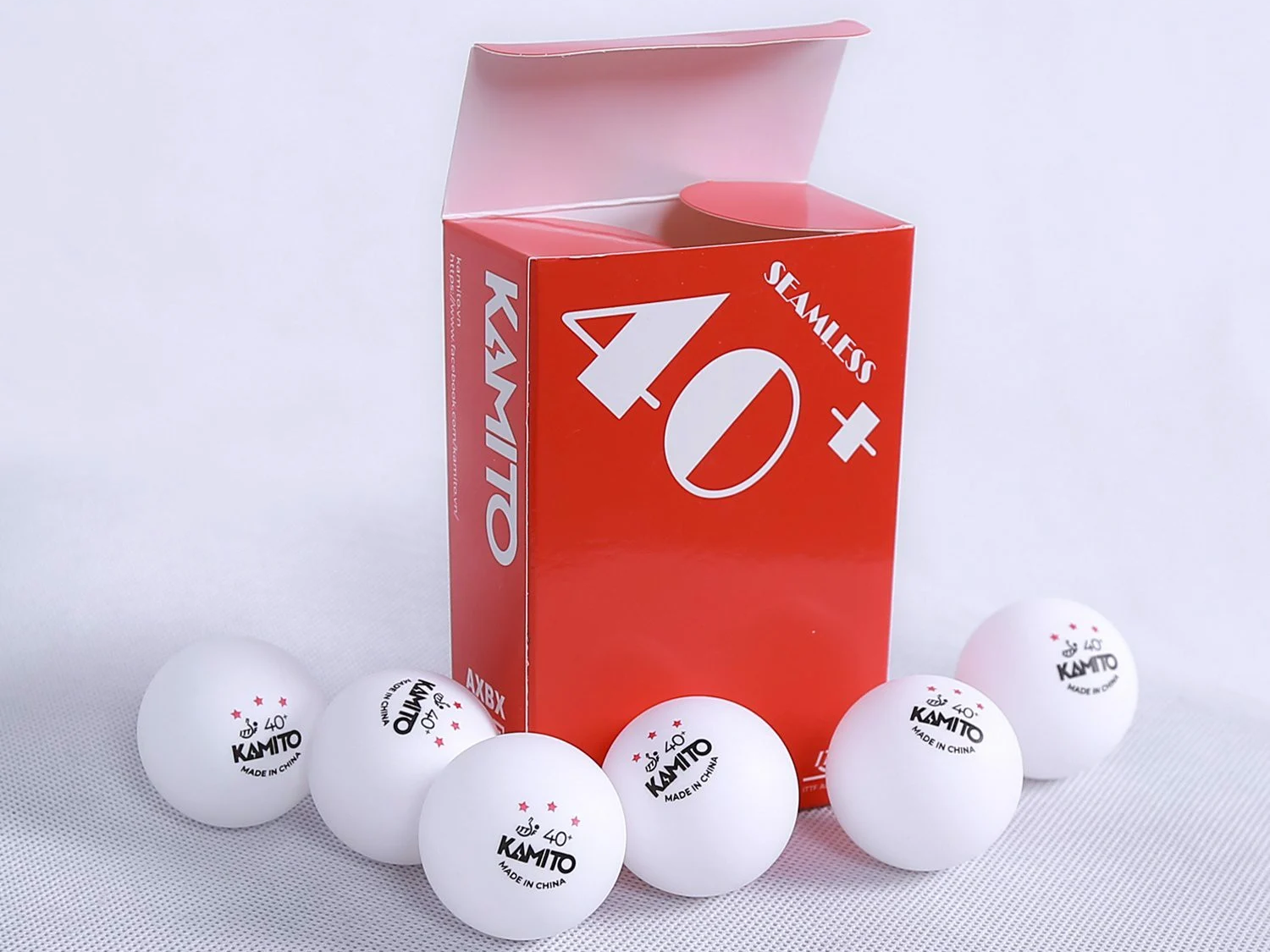 Quả bóng bàn Kamito 3 sao (6 quả/hộp)