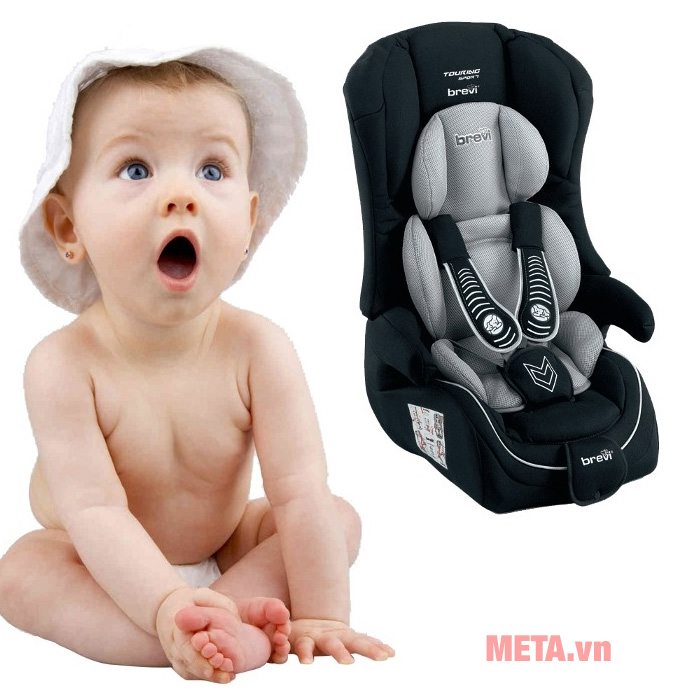 Ghế ngồi ô tô cho bé Brevi Touring Sport BRE510-258