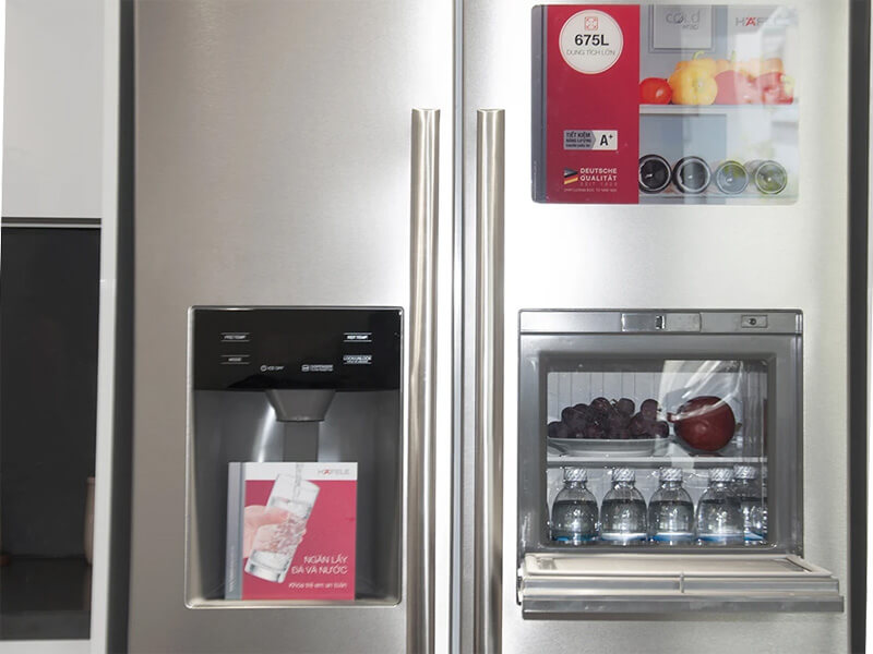 Tủ lạnh Hafele Side by side HF-SBSIB (534.14.250) 502 lít