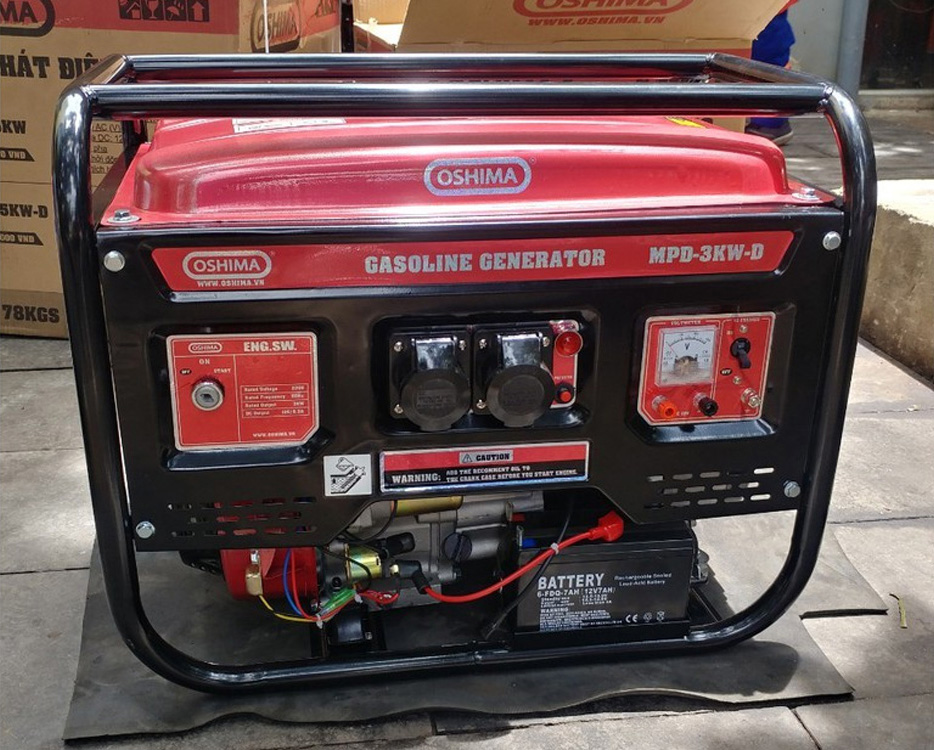 Máy phát điện chạy xăng Oshima MPD-5KW