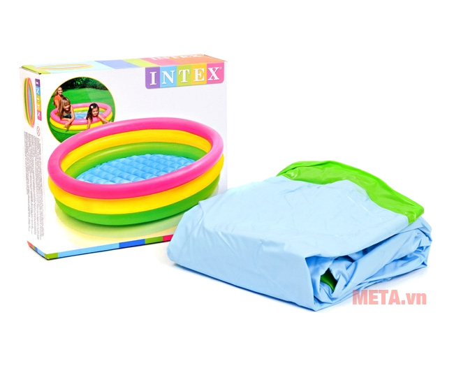 Bể bơi phao tròn 3 tầng Intex 57412