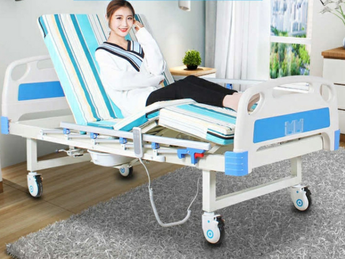 Giường bệnh nhân điện 2 chức năng Tajermy TJM-GD02B