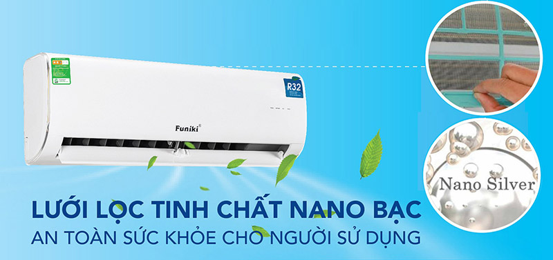 Điều hòa Funiki 1 chiều 12000BTU Inverter HIC12MMC