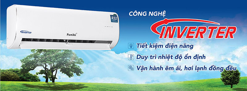 Điều hòa Funiki 1 chiều 12000BTU Inverter HIC12MMC