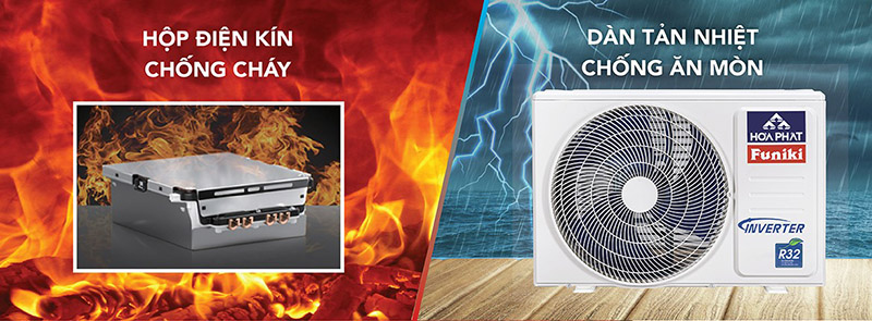 Điều hòa Funiki 1 chiều 12000BTU Inverter HIC12MMC