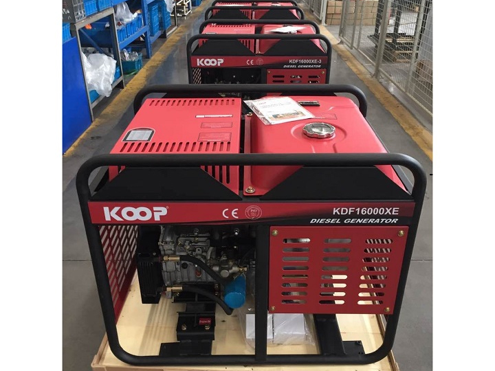 Máy phát điện chạy dầu Koop KDF16000XE 12KW