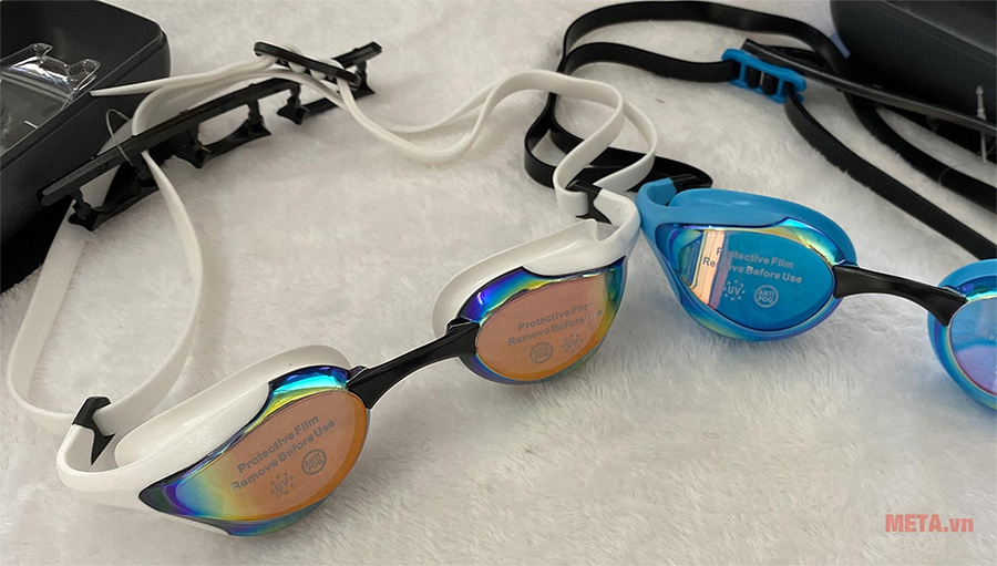Salvimar Occhialino Ragazzo In Silicone Fripp Bianco - Azzurro