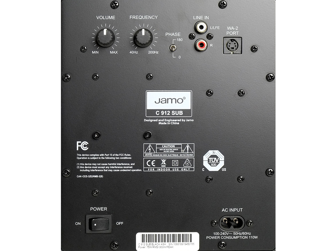 Loa sub Jamo C912 SUB