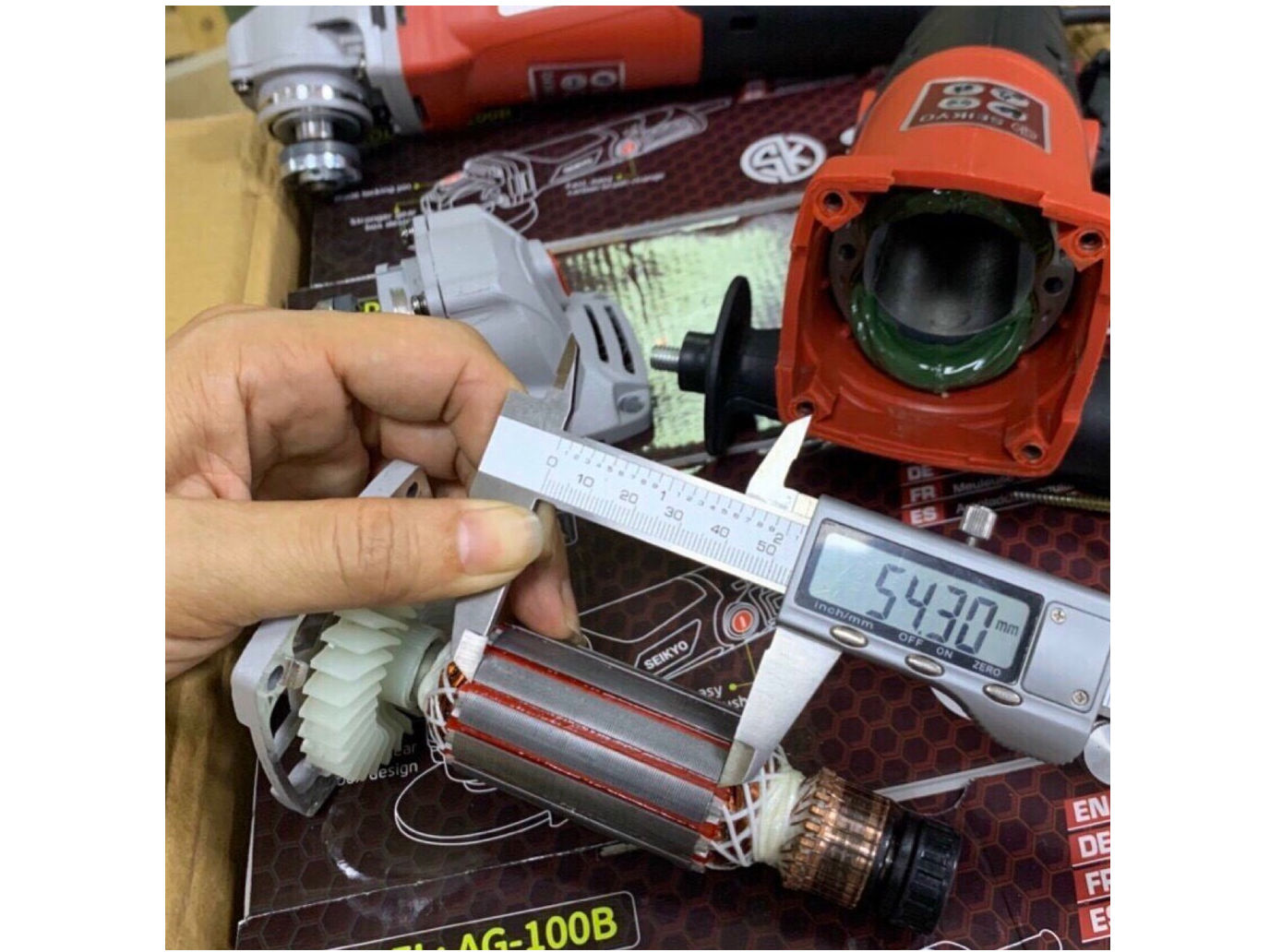 Máy mài góc Seikyo AG-100B - 100mm