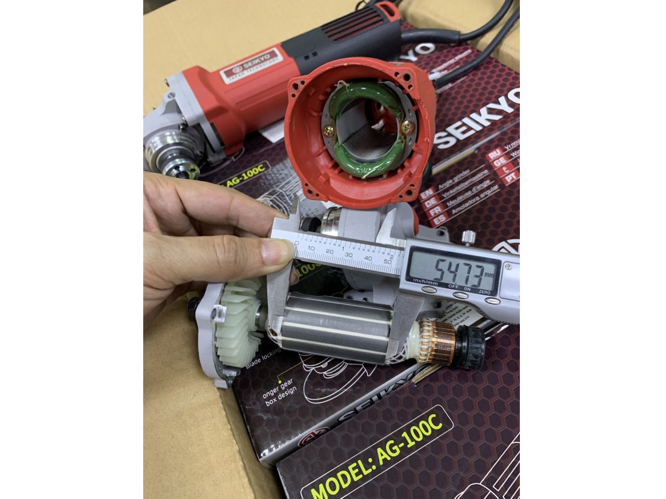 Máy mài góc Seikyo AG-100C - 100mm