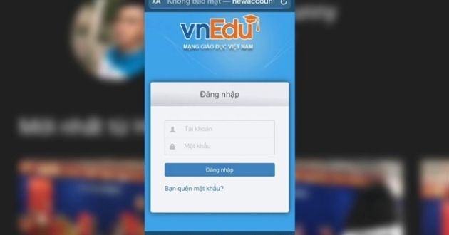 Cách đăng nhập VnEdu cho giáo viên, học sinh, phụ huynh