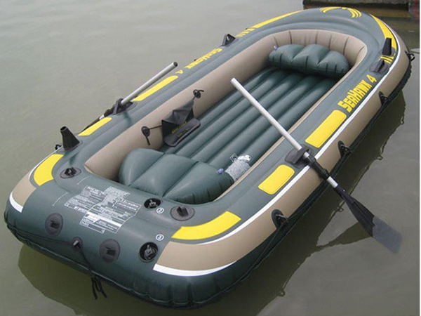 Thuyền bơm hơi 4 người Intex 68351 - tặng bơm tay, miếng vá, mái chèo