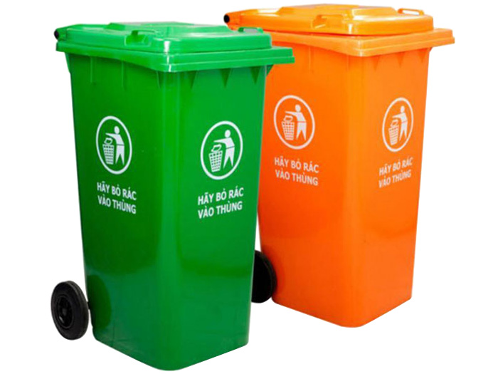 Thùng rác nhựa Paloca 120 lít