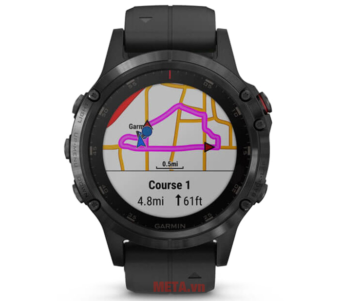 Garmin Fenix 5 Plus Sapphire - Đồng hồ thông minh hỗ trợ tập luyện