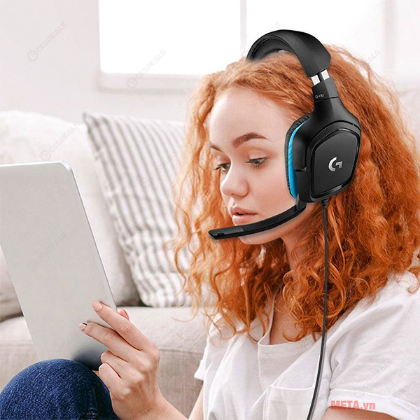 Tai nghe Logitech G431 7.1 Surround Sound Gaming Headset