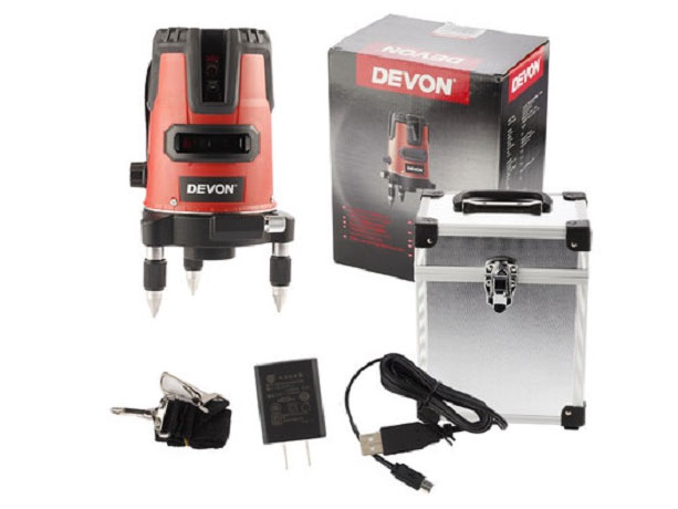 Máy cân mực laser chuyên nghiệp Devon 9319-3XG-Li (3 tia xanh)