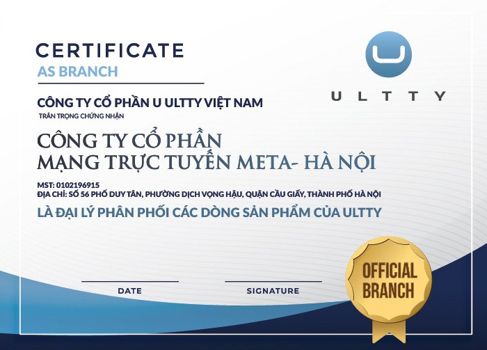 META là đại lý phân phối hàng của Ultty