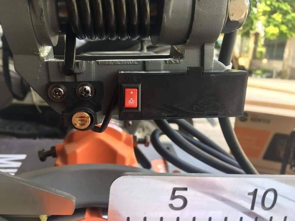 Máy cưa góc thanh trượt Benyu BY7780