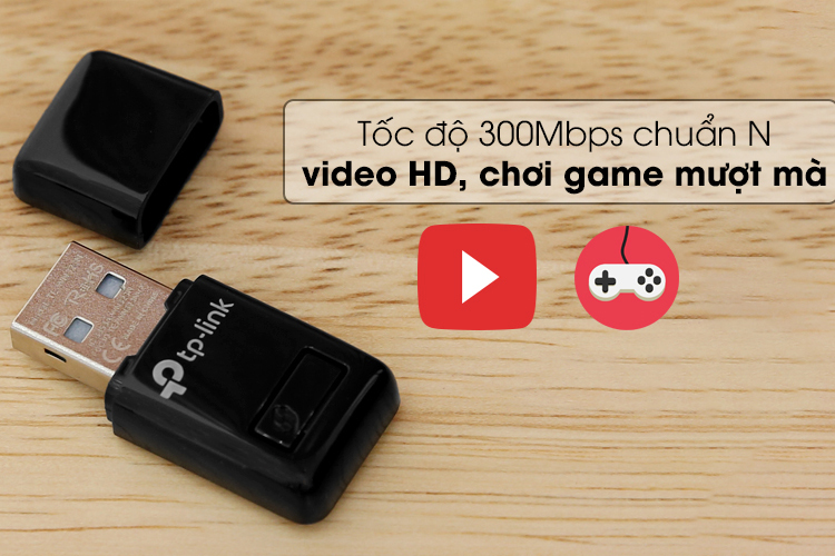 USB Wifi chuẩn N tốc độ 300Mbps TP-Link TL-WN823N