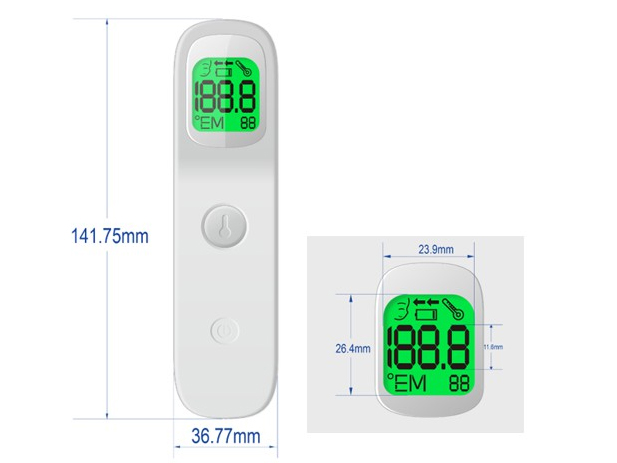 Nhiệt kế hồng ngoại đo trán Vapo FT-200C