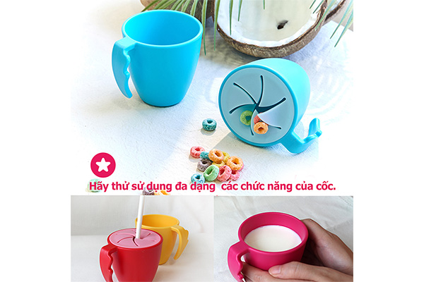 Set khay thiên thần 10 chi tiết UINLUI làm từ dừa