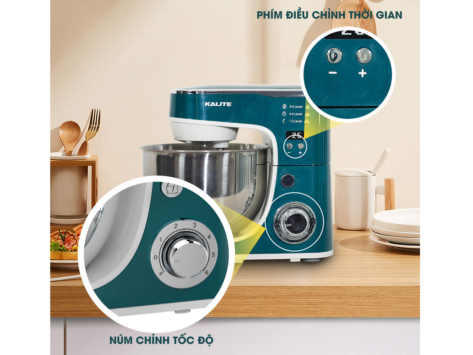 Máy trộn bột Kalite KL-960