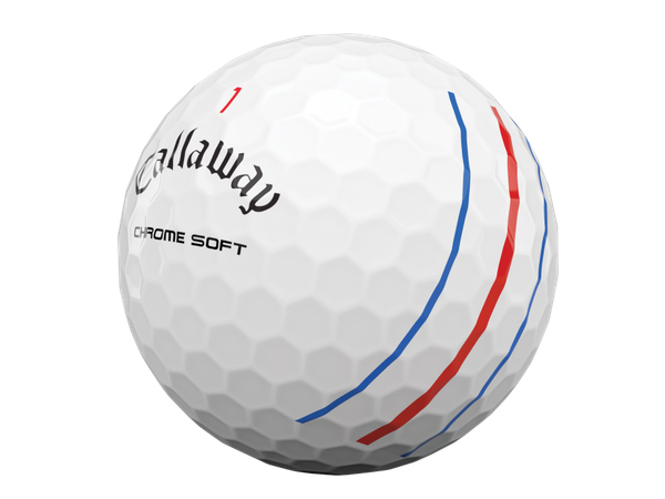 Bóng golf Callaway Chrome Soft Triple Track