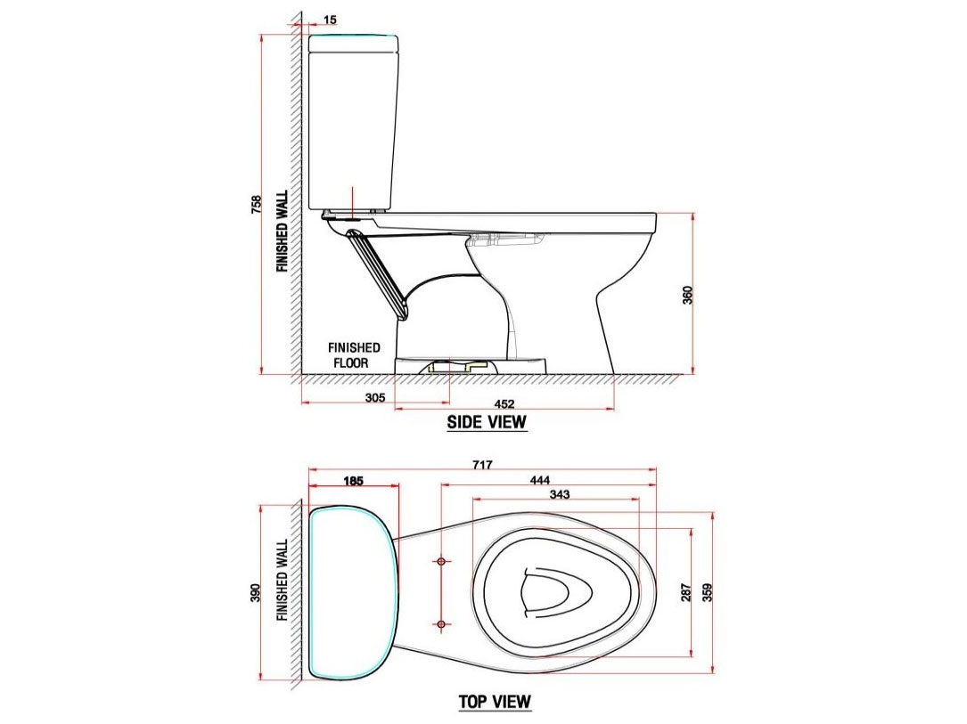 Bồn cầu 2 khối American Standard VF-2398 Winplus
