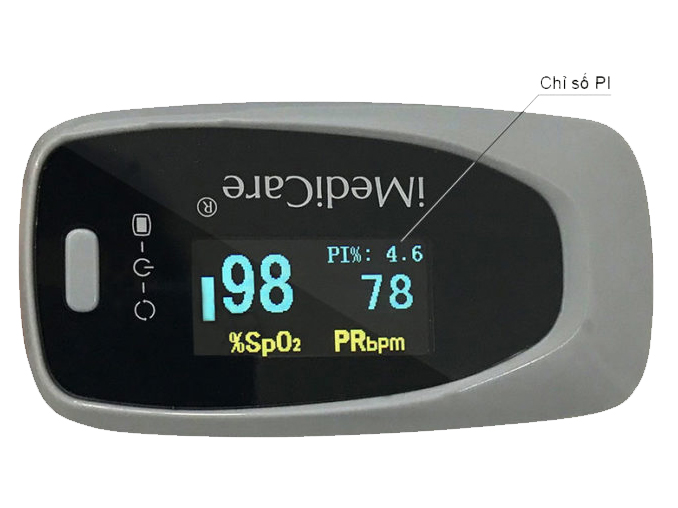 Máy đo nồng độ bão hòa oxy trong máu (SPO2) và nhịp tim iMediCare iOM-A8