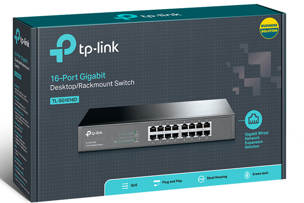Thiết bị chia mạng 16 cổng TP-Link TL-SG1016D