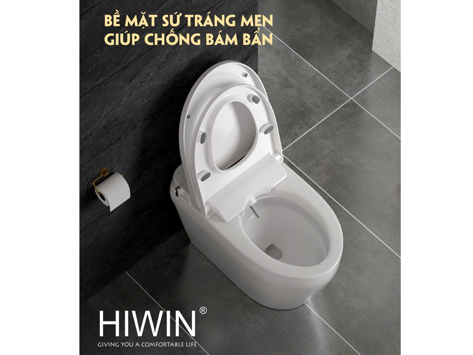 Bồn cầu két nước âm Hiwin MT-240