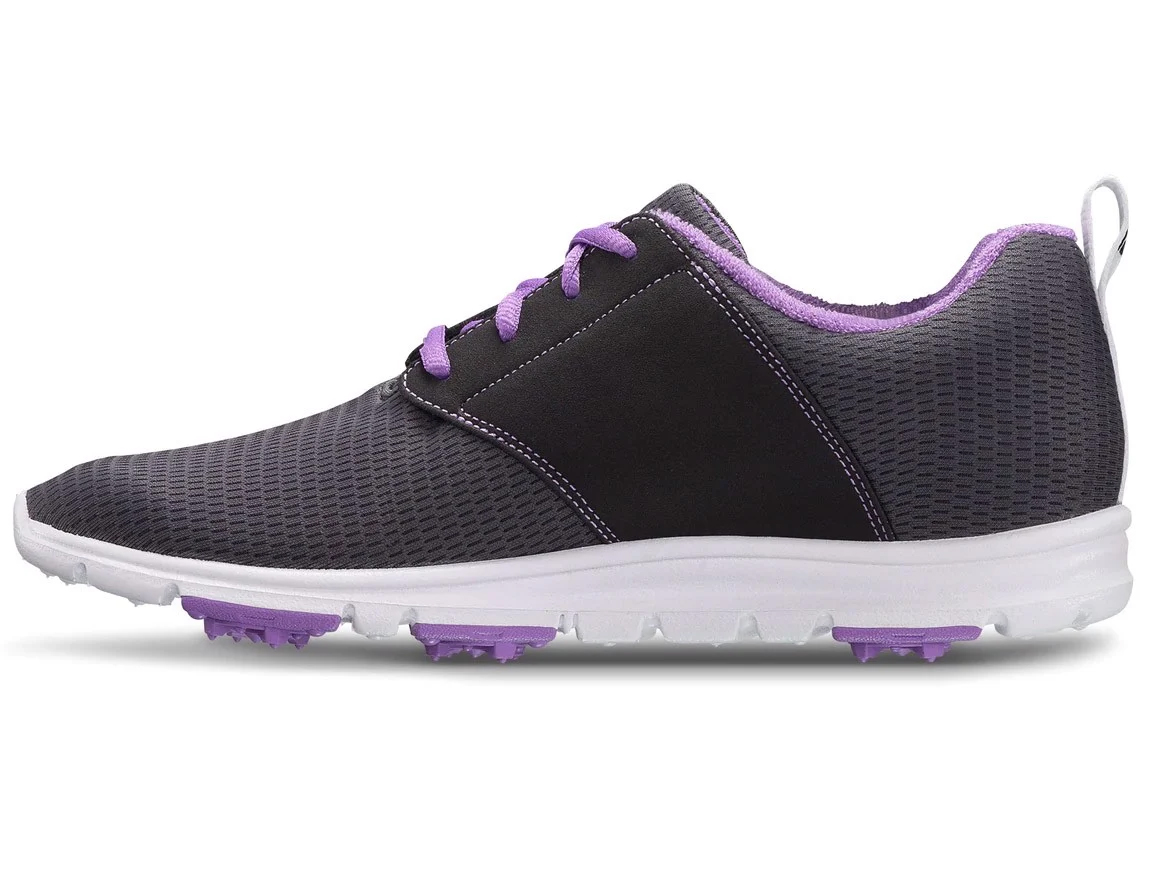 Giày golf nữ FootJoy EnJoy CHARCOAL/GRAPE 95711W WIDE