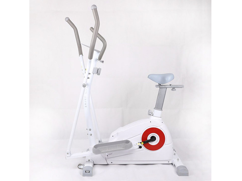 Xe đạp tập thể thao Elliptical Airbike Sport MK286 (Trắng xám)