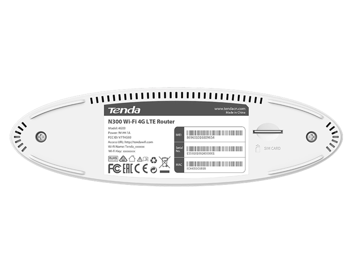 Bộ phát Wifi sử dụng sim 4G LTE Tenda 4G03 - 150Mbs