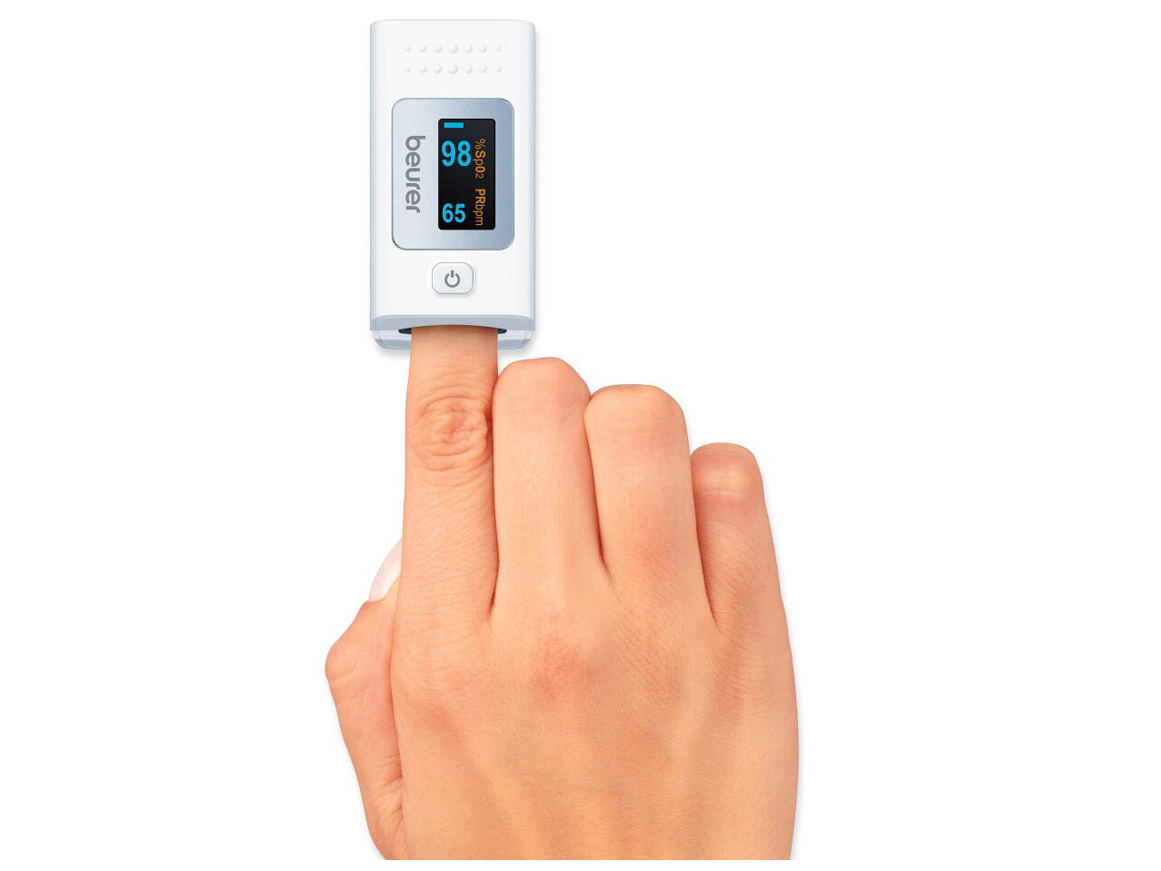 Máy đo nồng độ oxy trong máu và nhịp tim Beurer PO35