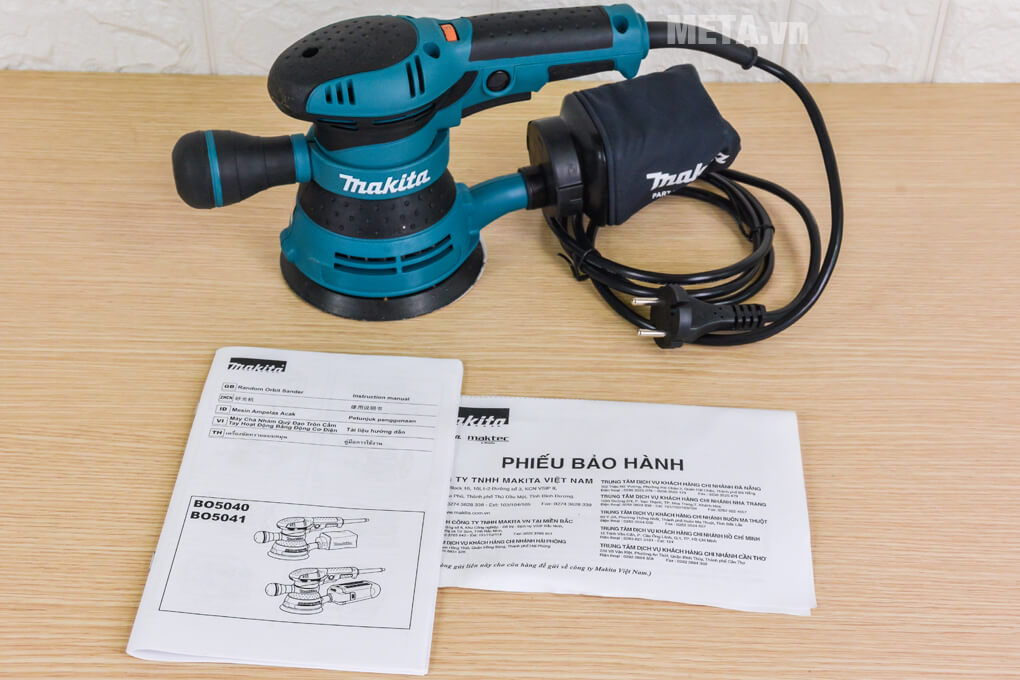 Máy chà nhám quỹ đạo Makita BO5041