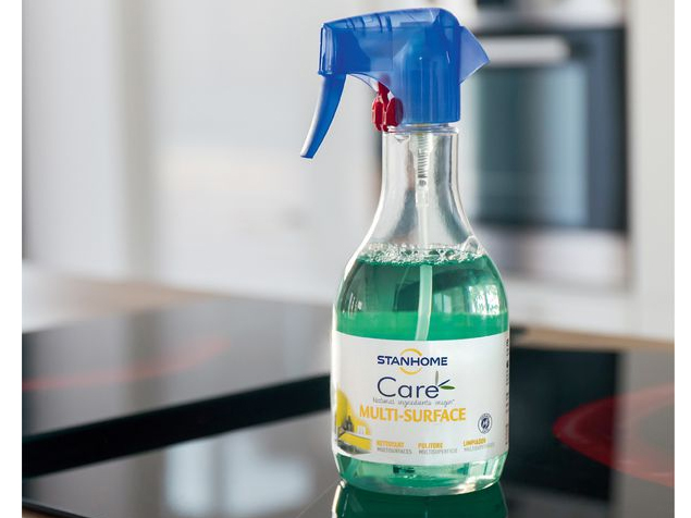 Xịt làm sạch bếp hữu cơ cho da nhạy cảm Stanhome Multi Surface Care 500ml