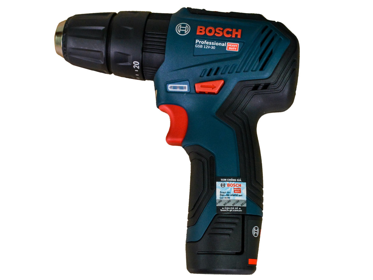 Máy khoan pin Bosch GSB 12V-30 (06019G91K0)