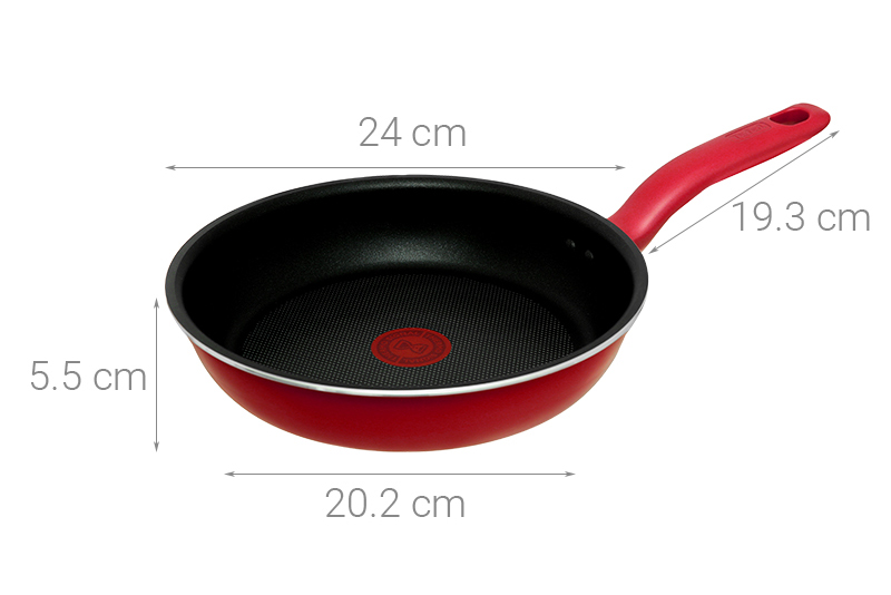 Chảo chiên chống dính đáy từ Tefal So Chef G1350495/496 24cm