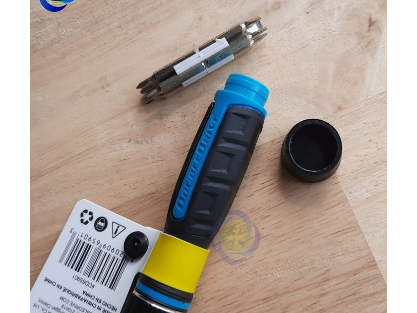 Tua vít điện tử đổi đầu 8 trong 1 Double Drive DD65901