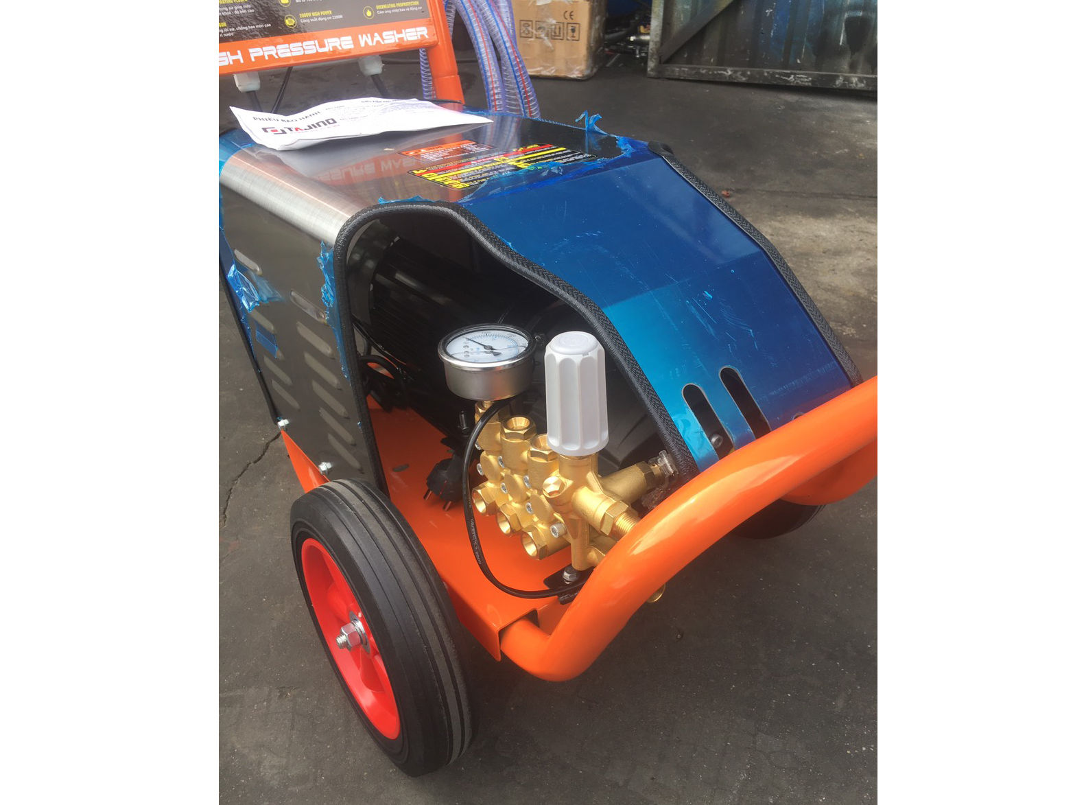 Máy rửa xe cao áp Tajino TJ-3000J (3000W)