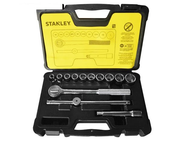 Bộ khẩu 14 chi tiết hệ mét Stanley 86-501