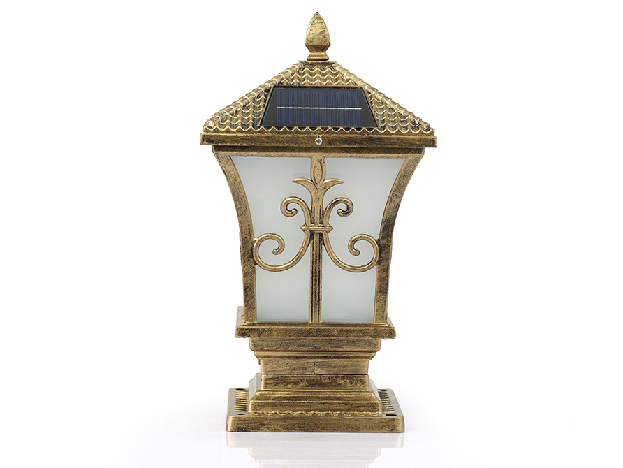 Đèn trụ cổng năng lượng mặt trời Suntek TC01 PLUS 7W