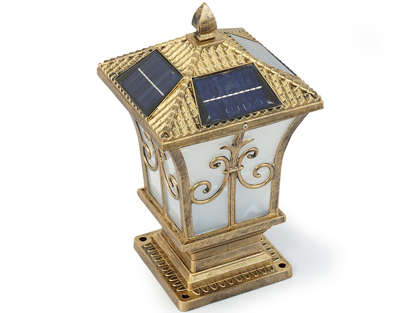 Đèn trụ cổng năng lượng mặt trời Suntek TC01 PLUS 7W