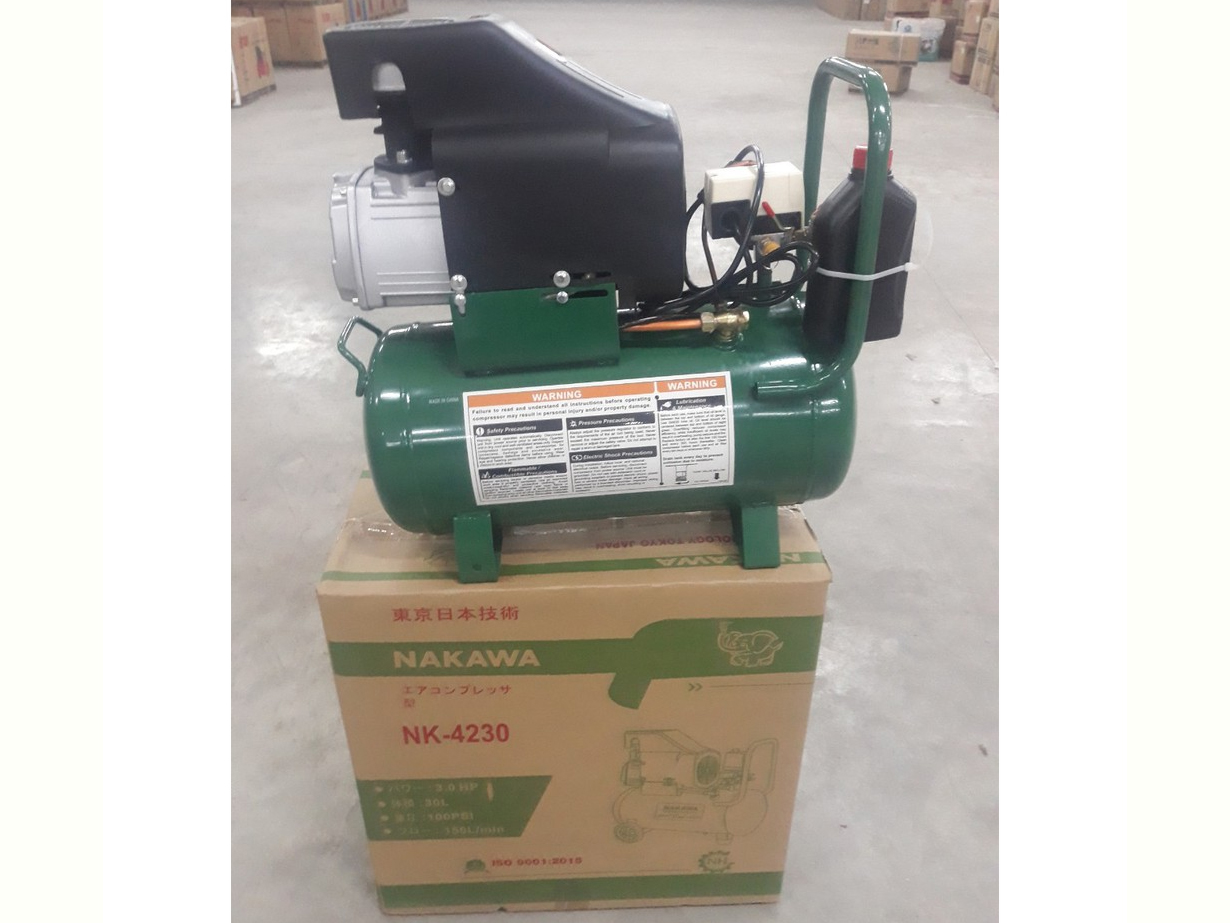Máy nén khí có dầu liền trục Nakawa NK-4230 30 lít