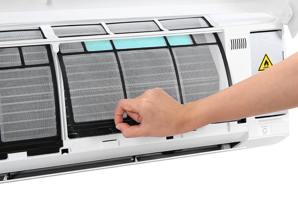 Điều hòa 1 chiều Toshiba Inverter 12.000 BTU RAS-H13L3KCVG-V (Gas R32)